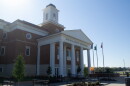 The trial is being held in the Augusta County Circuit Court in Verona. Proceedings are set to resume Wednesday morning with opening statements.