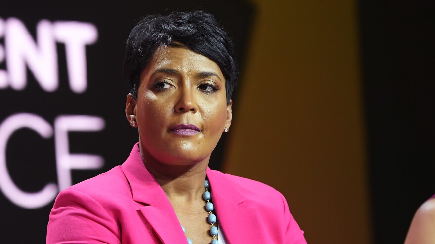 Atlanta Mayor Keisha Lance Bottoms, seen here in 2018, has called for mandatory mask wearing in her city.