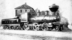 Engine number 7 of the German American Lumber Company at Millview, Florida in 1915