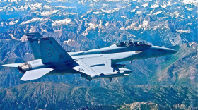 The growler image issued with the U.S. Navy's record of decision on March 14, 2019.