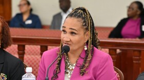 Pictured: Department of Education Commissioner, Dionne Wells-Hedrington