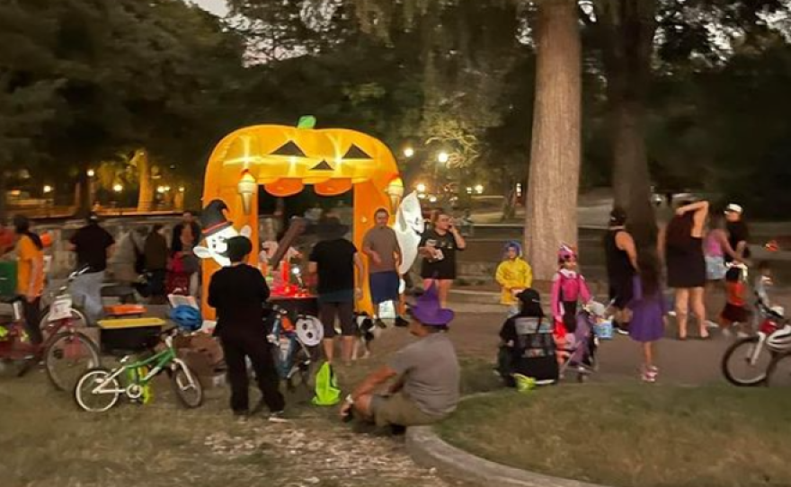 Trick or Treat on the Trail Halloween event at Brackenridge Park