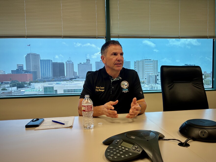 “The large industry is not paying their fair share,” said Corpus Christi City Manager Peter Zanoni in a June 26, 2026 interview at Corpus Christi city hall.