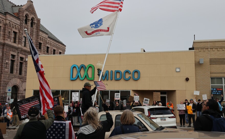 Scenes from the Sioux Falls No Kings Rally, October 18, 2025