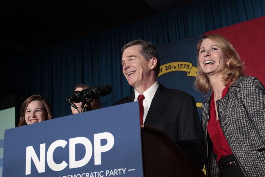 Roy Cooper on Election Night