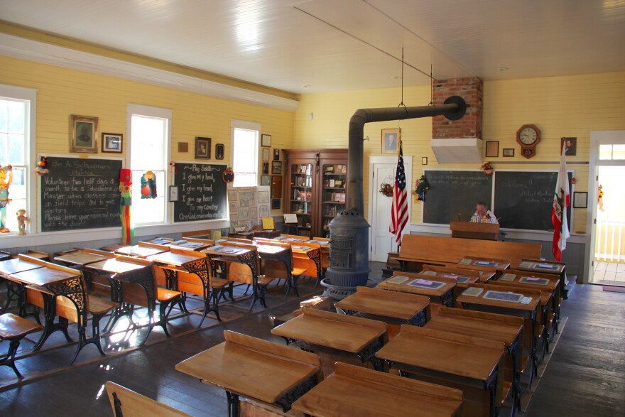 Old Sacramento Schoolhouse.