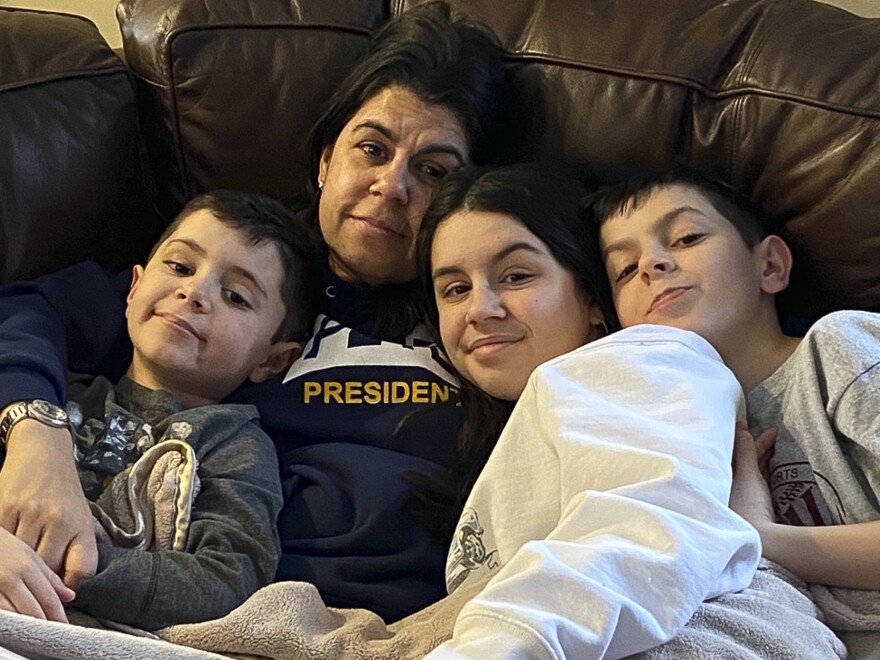 Dr. Kass recently sent all three of her children away, to live with her parents in New Jersey while she treats coronavirus patients. [Erin Gitlin]