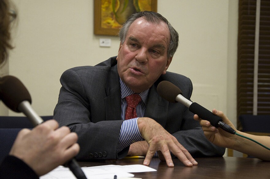 Chicago Mayor Richard M. Daley (Photo courtesy of Kate Gardiner, WBEZ Flickr)