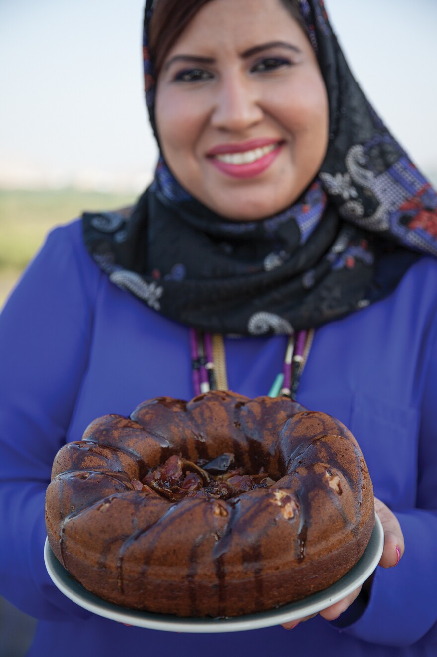 Muscat baker and former cafe owner Samar Al Khusaibi loves taking international recipes and using local flavors and ingredients to give them her own twist, as with this moist Bundt cake sweetened with dried dates.