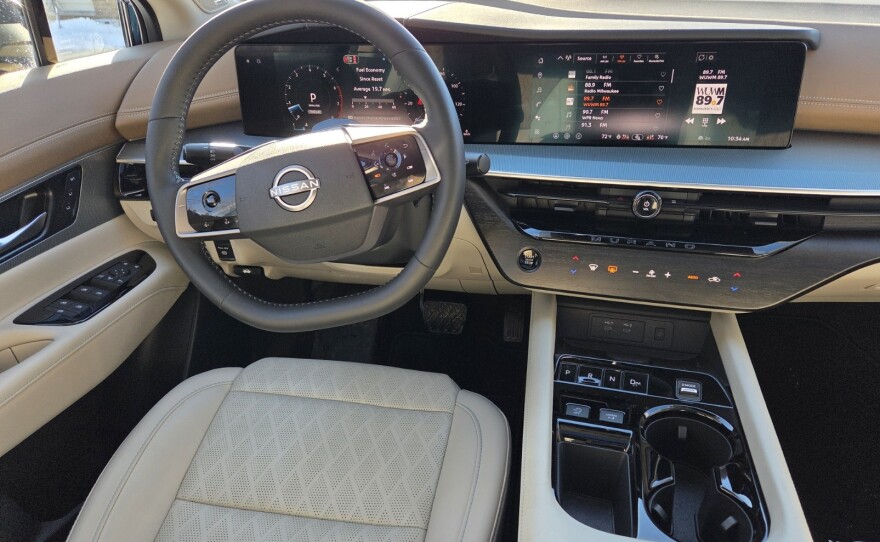 2026 Nissan Murano Platinum dashboard