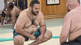 Florida Sumo meets at the Shindai Dojo to practice sumo wrestling and eat.