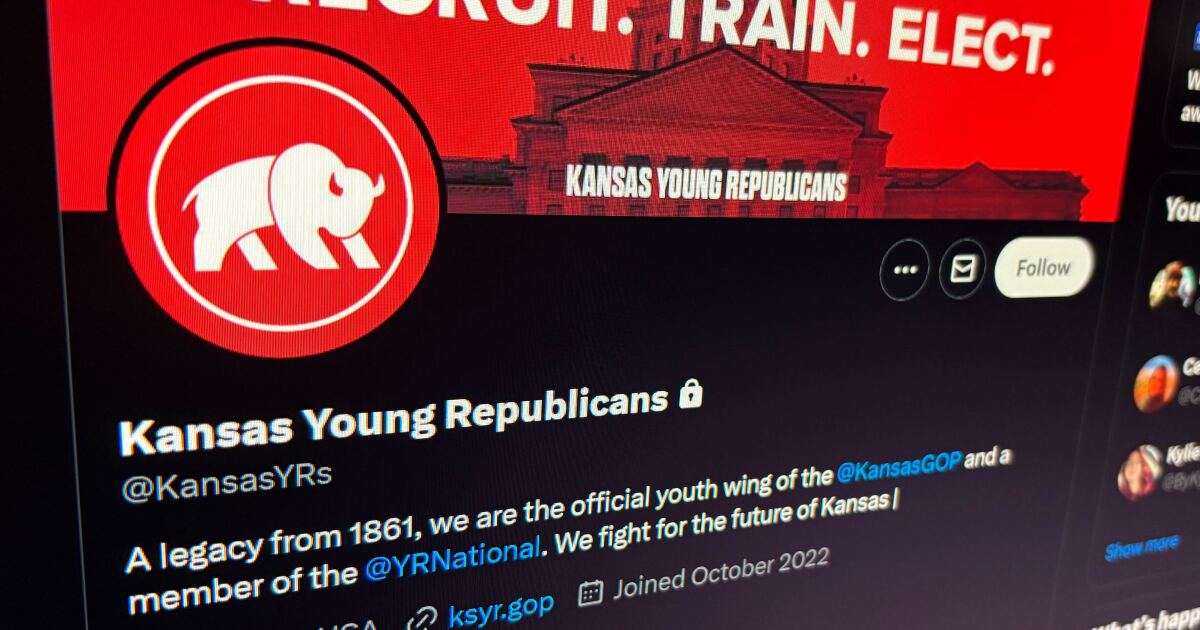 カンザス州の若手共和党員、人種差別的なチャットメッセージが暴露され活動を休止 | KCUR