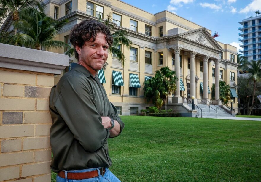 Palm Beach Atlantic University English Professor Samuel Joeckel has been placed under review, accused of 'indoctrination' students by teaching about racial justice in his writing and composition class. 