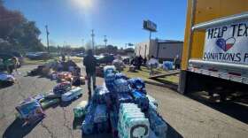 The Penske truck full of aid relief for Texas arrived at the City Council District 1 Field Office parking lot on Monday morning. Dozens of volunteers awaited Brevard County resident Robert Burns who organized the events and alone brought the goods. 