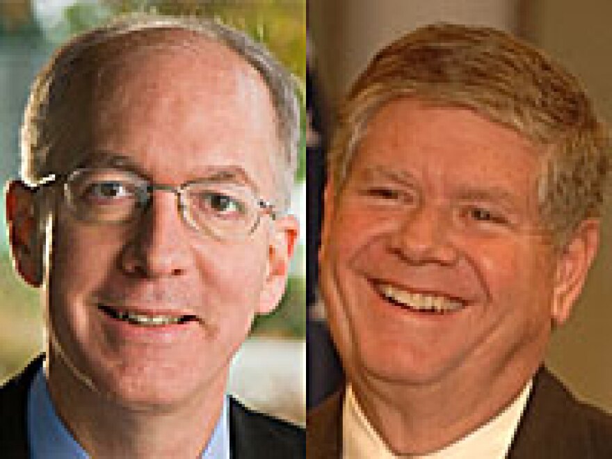 U.S. Rep Bill Foster, a Democrat from Geneva, running for re-election and Republican congressional candidate Jim Oberweis from Sugar Grove