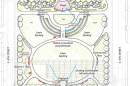 Conceptual drawing of Y block in Springfield, Illinois.