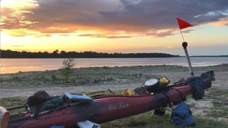 Reading Huck Finn transported river traveler Hannes Zacharias back to one of his two kayak trips down the Mississippi