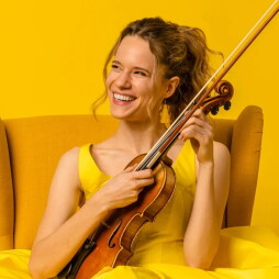Violinist Aubree Oliverson