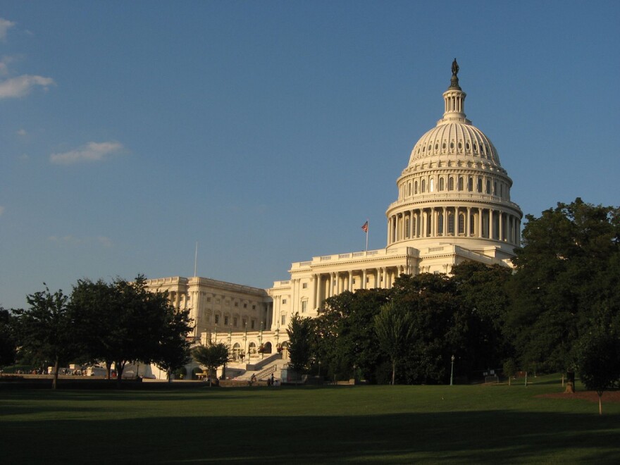 The United States Capitol building in Washington, D.C. 
