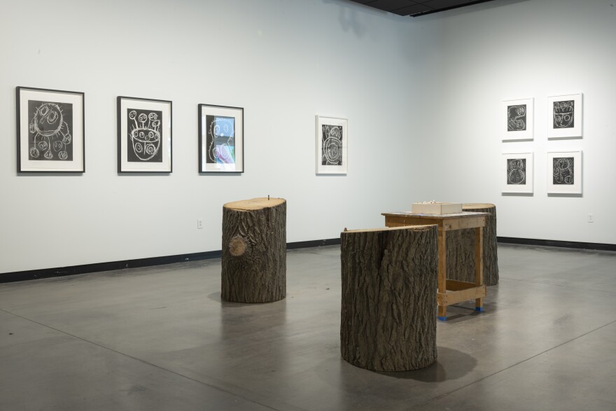 Dexter Davis exhibit "The Less Dead"