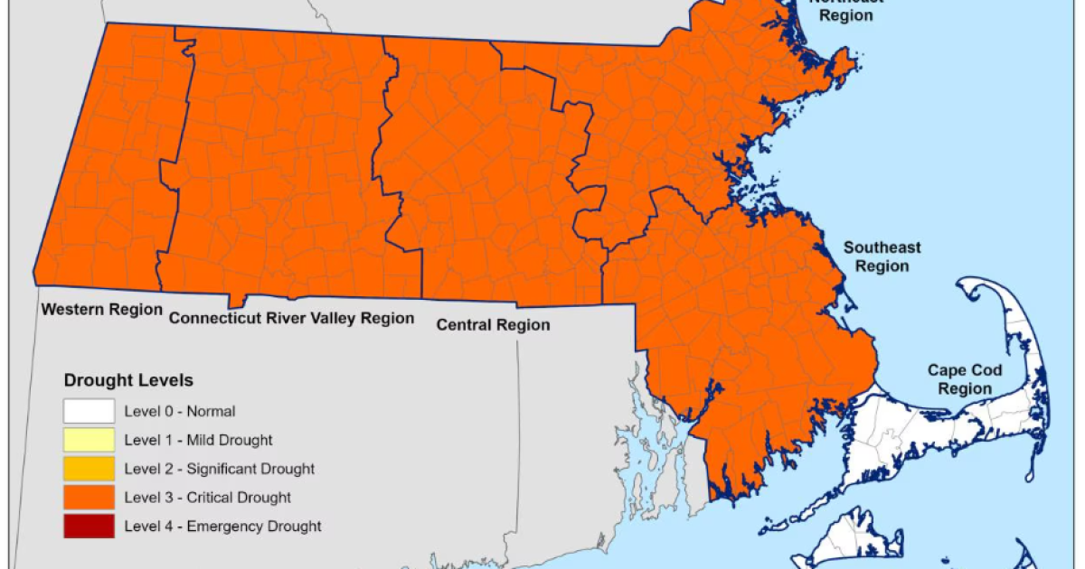 "Critical Drought" conditions persist across Massachusetts | WAMC