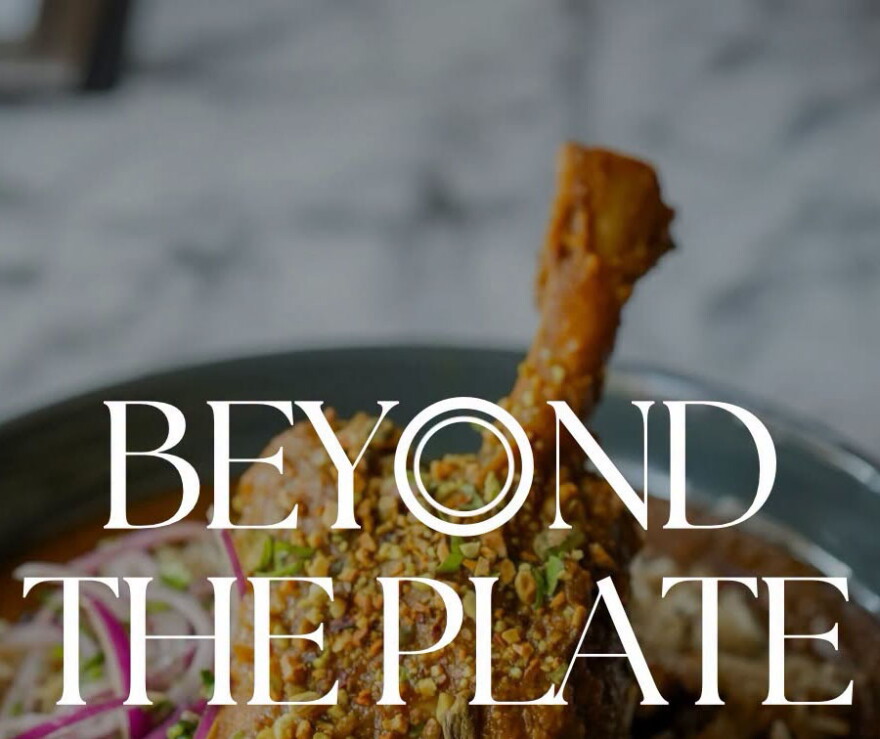 A banner for Beyond the Plate.