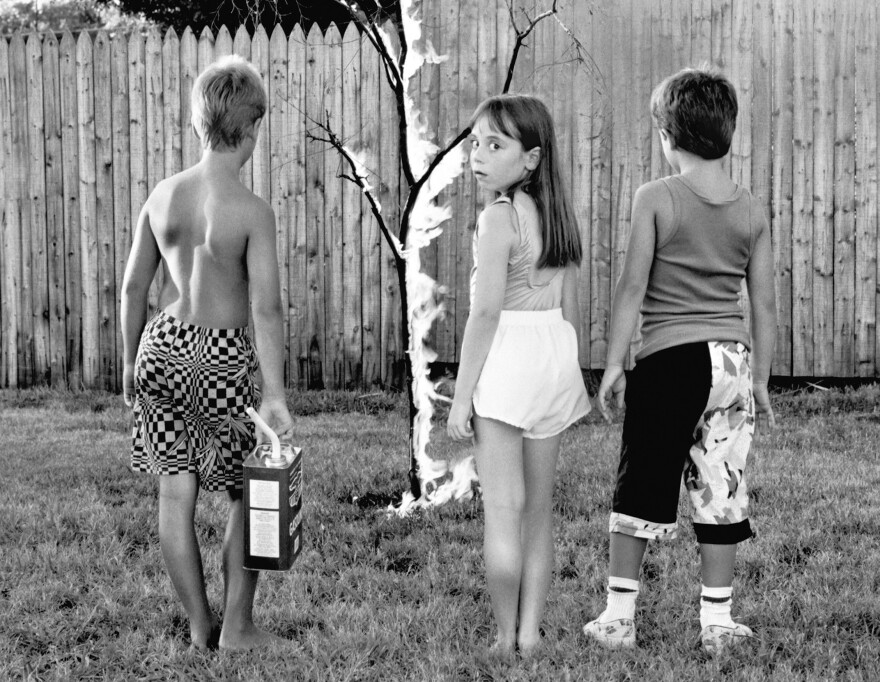 From Nic Nicosia's photo series "Real Pictures," an archival print on photo paper.