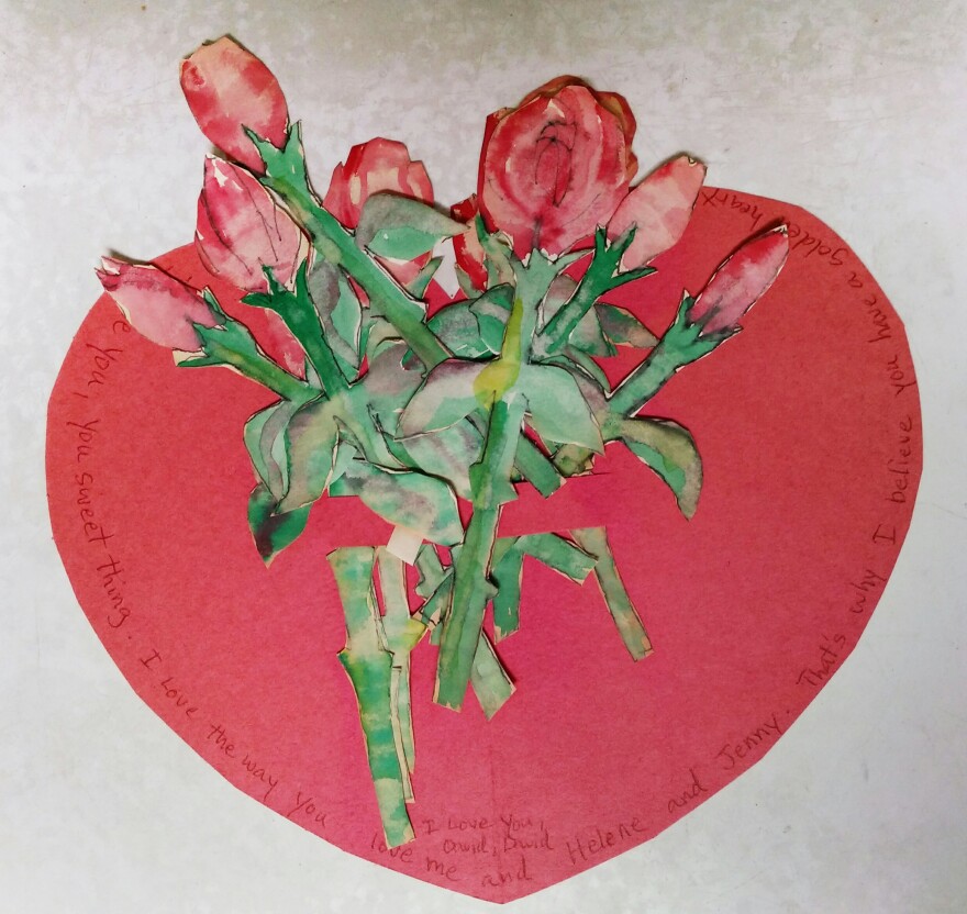 This "bouquet of roses" from her husband is Linda Knopf's most memorable valentine.