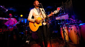 BélO performs during globalFEST at New York City's Webster Hall on Jan. 8.