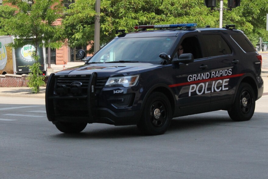 Grand Rapids Police cruiser