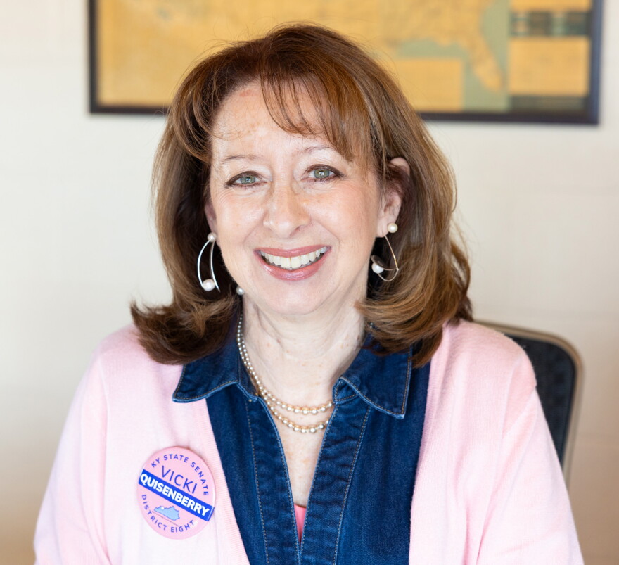 District 8 Senate candidate Vicki Quisenberry