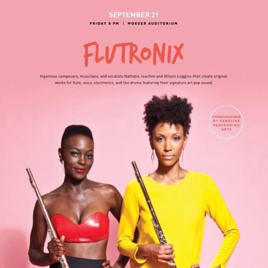 Nathalie Joachim and Allison Loggins-Hull are Flutronix, the classically trained duet of flutes that mix hip-hop, electronic and neo-soul style vocals for a truly unique sound
