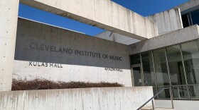 Exterior of the front of the Cleveland Institute of Music's Kulas Hall and Mixon Hall.