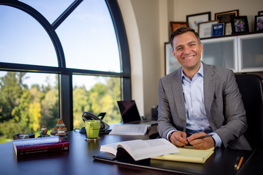 Dan Rayfield, 45, is a civil attorney from Corvallis who was elected as Oregon Attorney General in the 2024 election. Rayfield served 10 years in the Oregon state House.