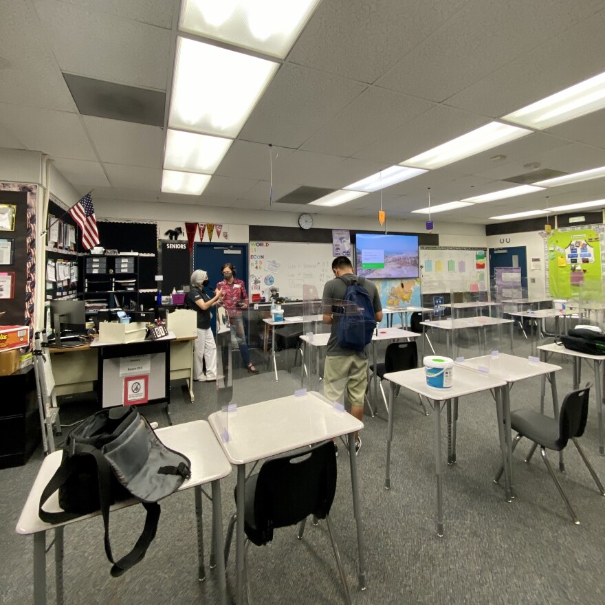 distance learning classroom