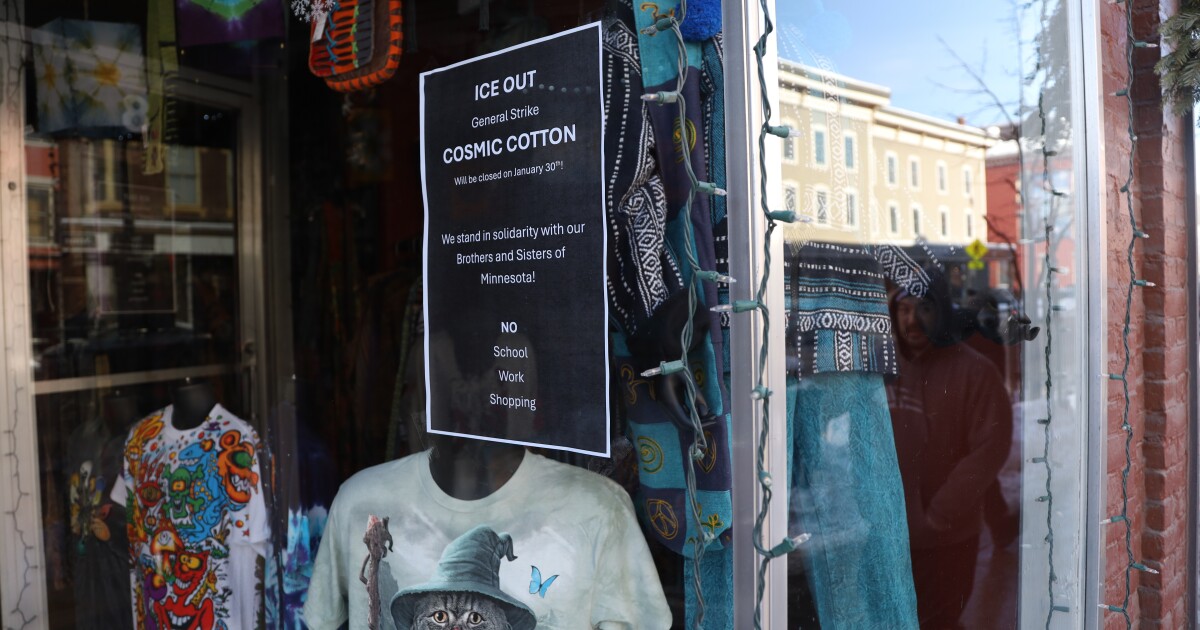 Vermont businesses shut down in protest of ICE