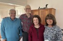 ﻿L-R: Kevin Curty, Steve Brown, Judy Brown, and Mary Ellen Lessard