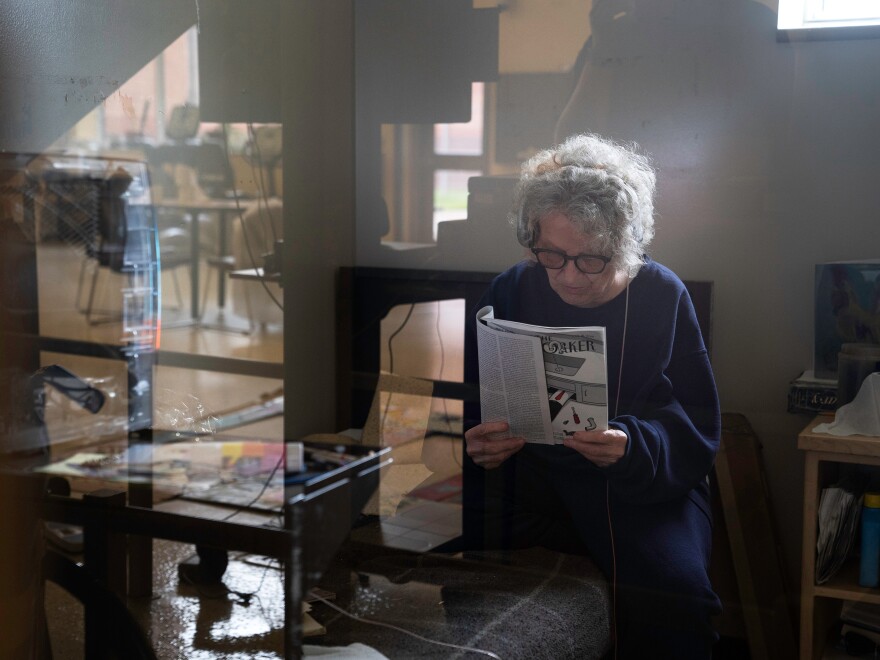Tyler stays connected to what's happening in the world by reading The New Yorker. She also reads The New York Times and avidly watches CNN.