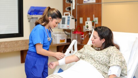 About 20 students will enroll in Texas A&M-Kingsville's first cohort of the Registered Nurse-to-Bachelor of Science in Nursing program, part of the university's new College of Nursing and Health Professions.