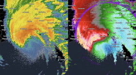 Hurricane Isaias via RadarScope
