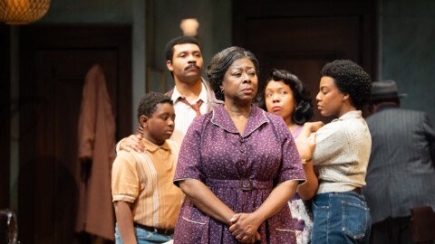 A matriarch tries to shepherd her family toward their dreams in "A Raisin in the Sun."