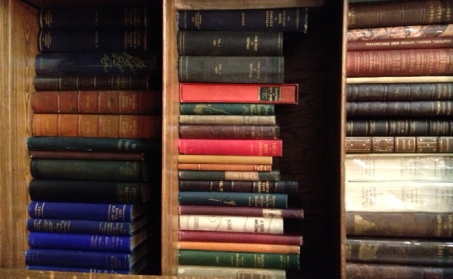Books inside Old Editions Bookshop
