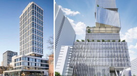 Proposals for 25-story buildings on Flagler Drive like these are no longer part of the waterfront Downtown Master Plan update for West Palm Beach.
