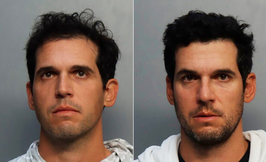 FILE - This photo provided by the Miami-Dade Corrections and Rehabilitation Department shows Alon Alexander, left, and Oren Alexander, both of whom have been charged with sex trafficking.