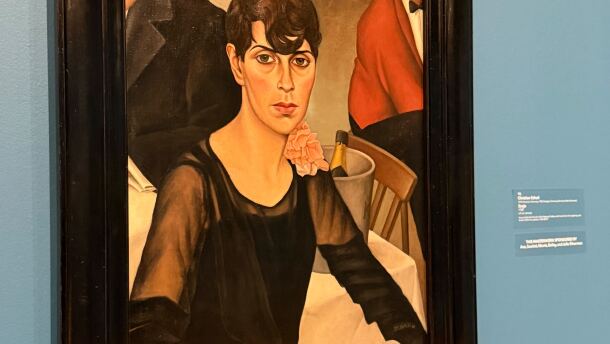Sonja, by Christian Schad (1928)