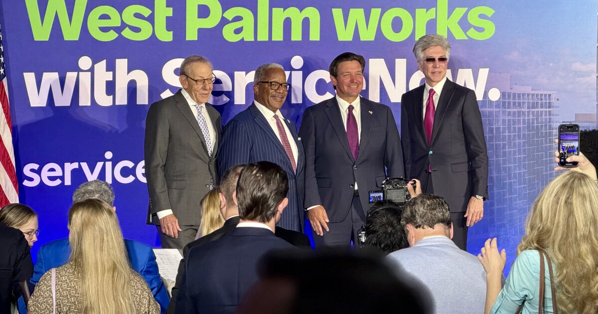 Tech giant ServiceNow moves to West Palm Beach – promises jobs, impact