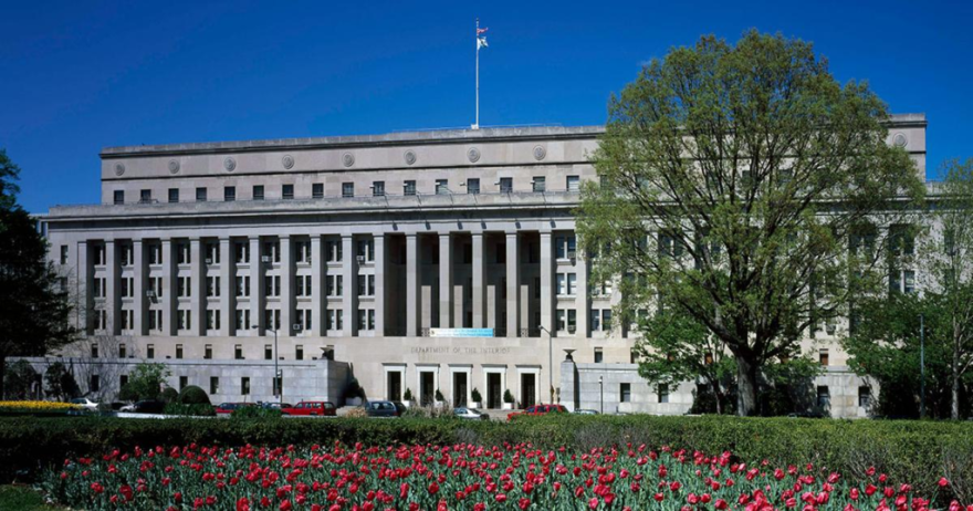 The U.S. Bureau of Land Management's headquarters in Washington, D.C., is seen in an undated handout photo.