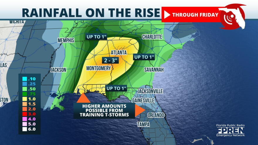 Rainfall Forecast This Week