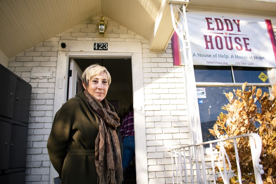 Michele Gehr is the director of the Eddy House. 