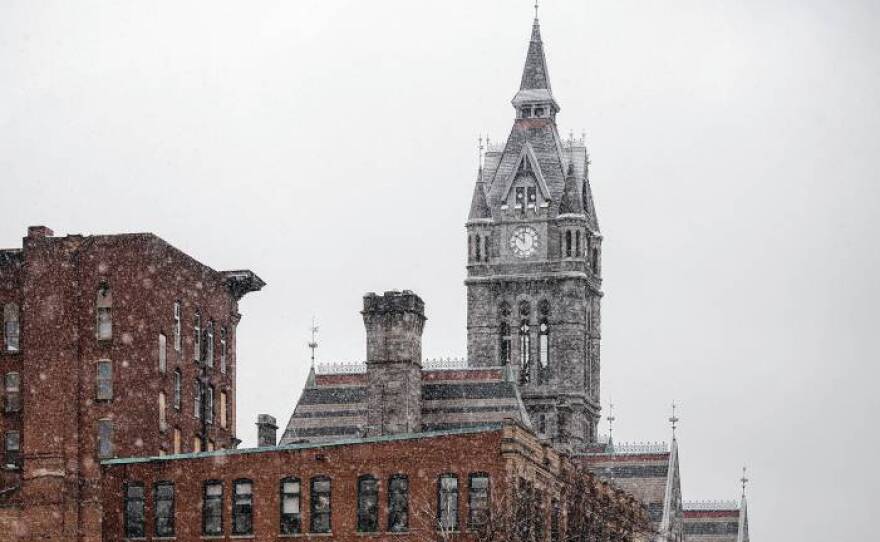 Holyoke City Hall in Holyoke, Massachusetts.